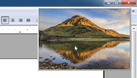 Photo Window remaining-in-place when under the cursor Photo Window remaining-in-place when under the cursor